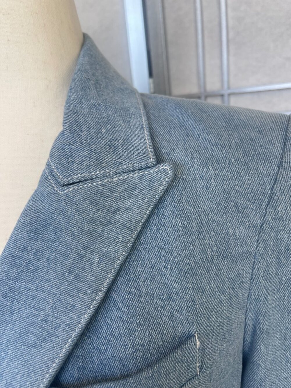 NWOT Veronica Beard Denim Miller Dickey Jacket sz 6 - Picture 2 of 14